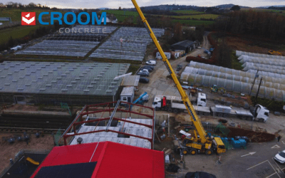 200 mm deep hollowcore and stairs for the Village at Wheelock’s, Enniscorthy, Co. Wexford