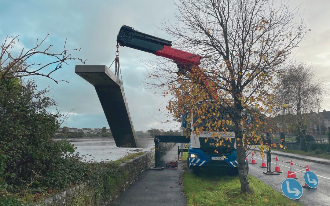 Concrete Stairs in Dungarvan, Co. Waterford.